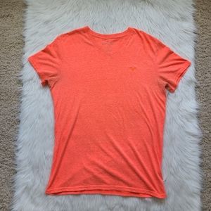 American Eagle Orange Short Sleeved T-shirt